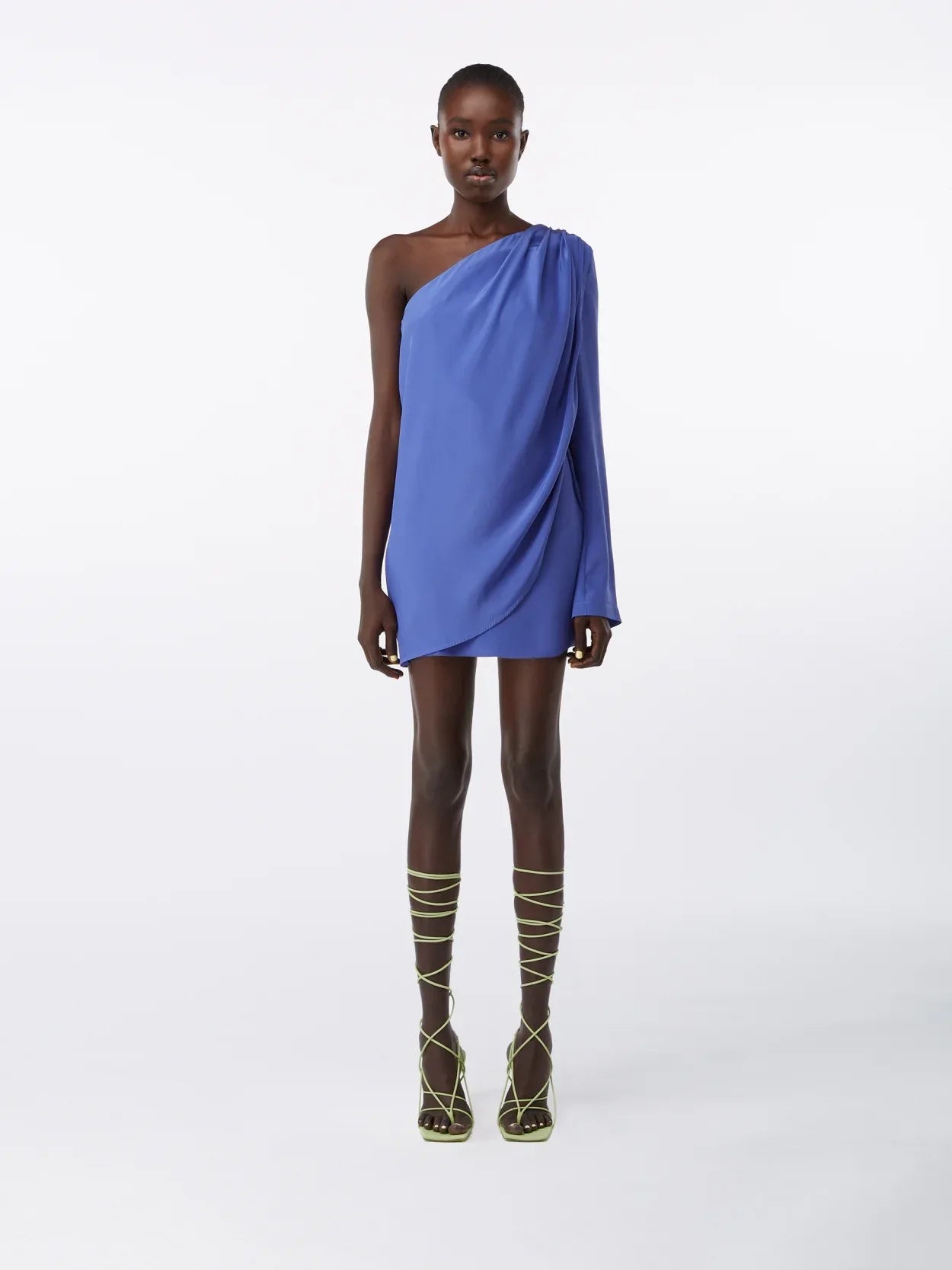 GAUGE81 Silk Oria Mini Dress - Purple GAUGE81 Silk Oria Mini Dress - Purple