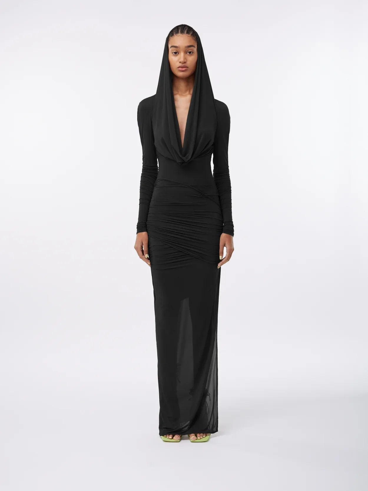 GAUGE81 Elos Maxi Dress in Black - Size 38/6 GAUGE81 Elos Maxi Dress in Black - Size 38/6
