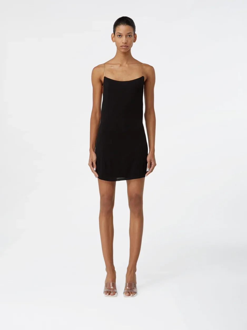 Gauge81 Black Stretch Hira Short Dress Gauge81 Black Stretch Hira Short Dress