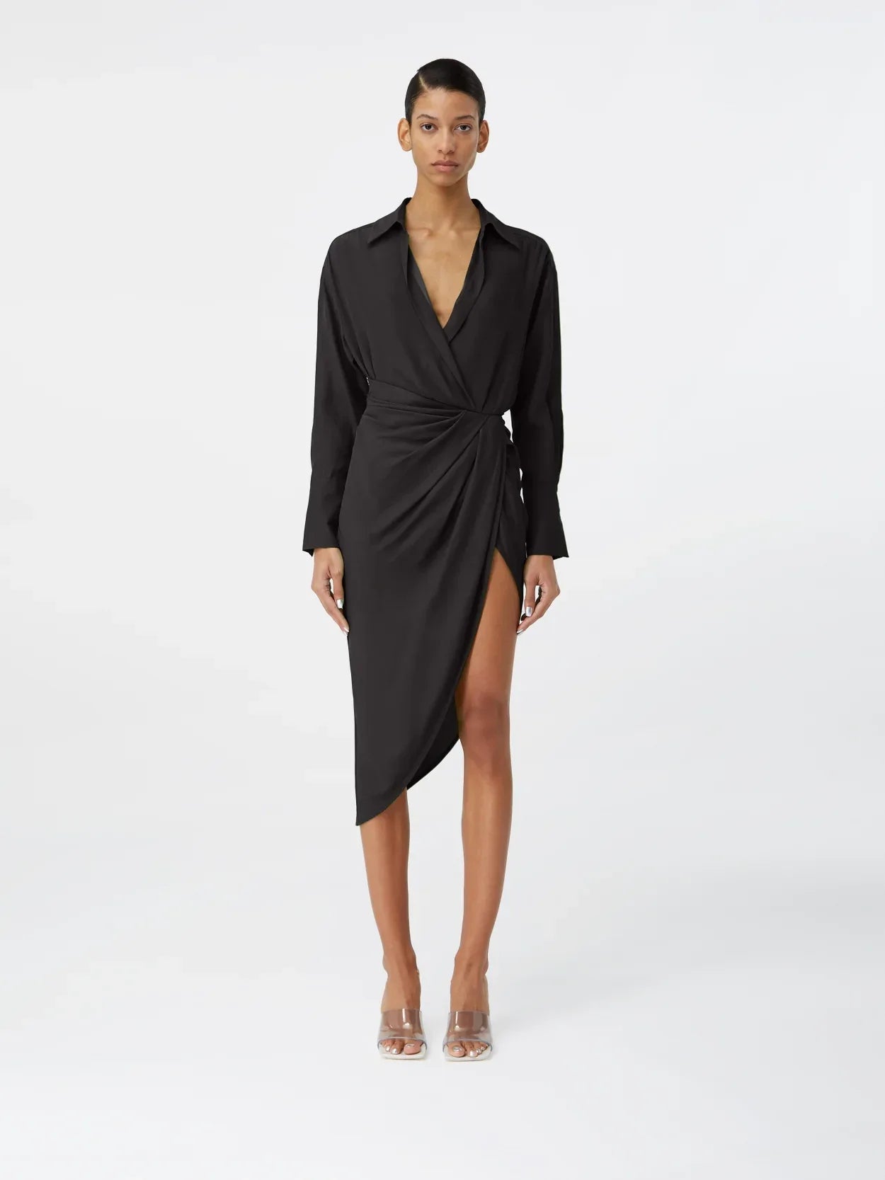 GAUGE81 Black Silk Dress GAUGE81 Black Silk Dress