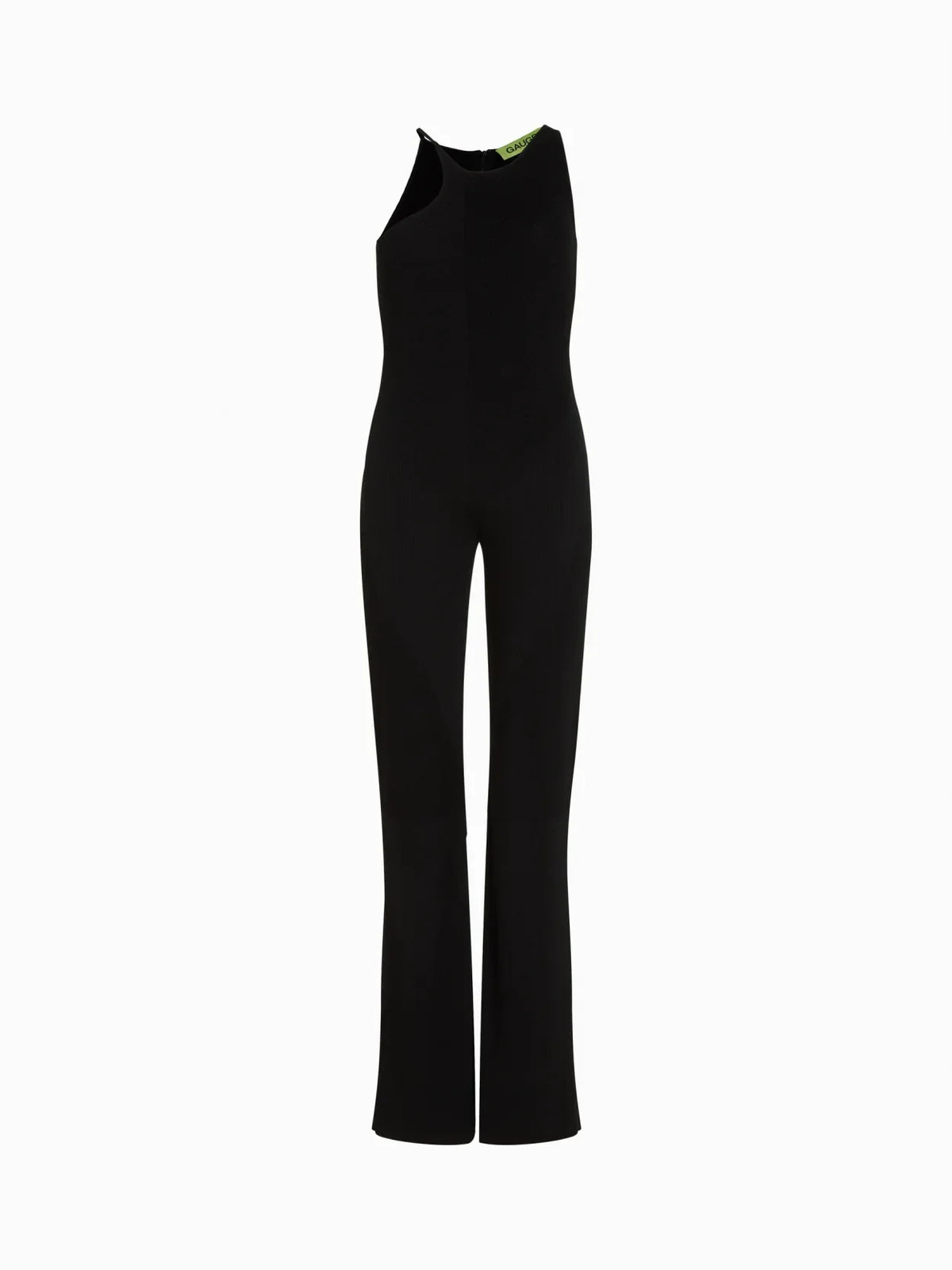 Casona Black – Rayon Blend Knit Jumpsuit