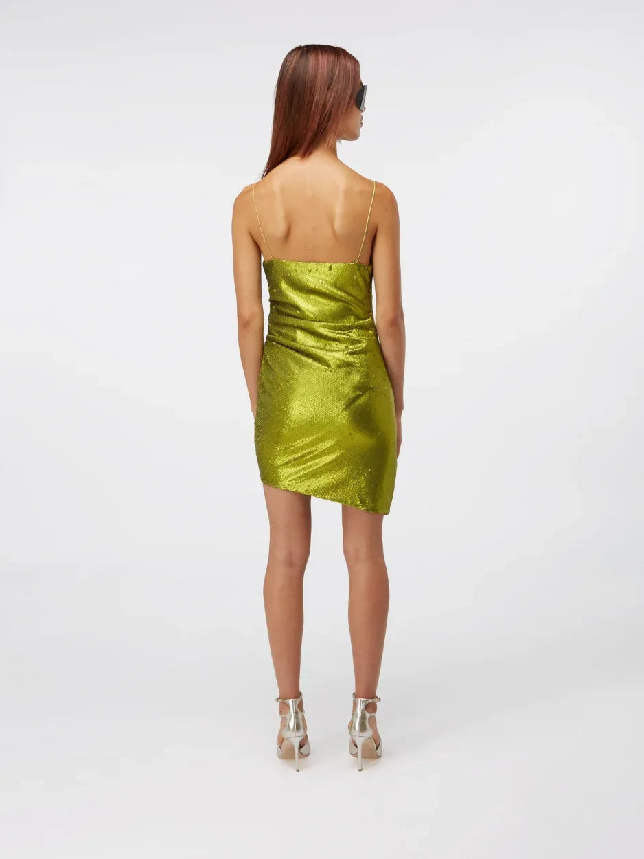 Almora Snake Eye Sequin Mini Dress | GAUGE81 Almora Snake Eye Sequin Mini Dress | GAUGE81