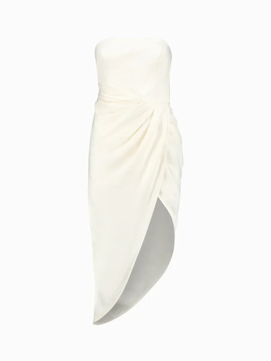 Gauge81 White Lica Midi Dress Gauge81 White Lica Midi Dress