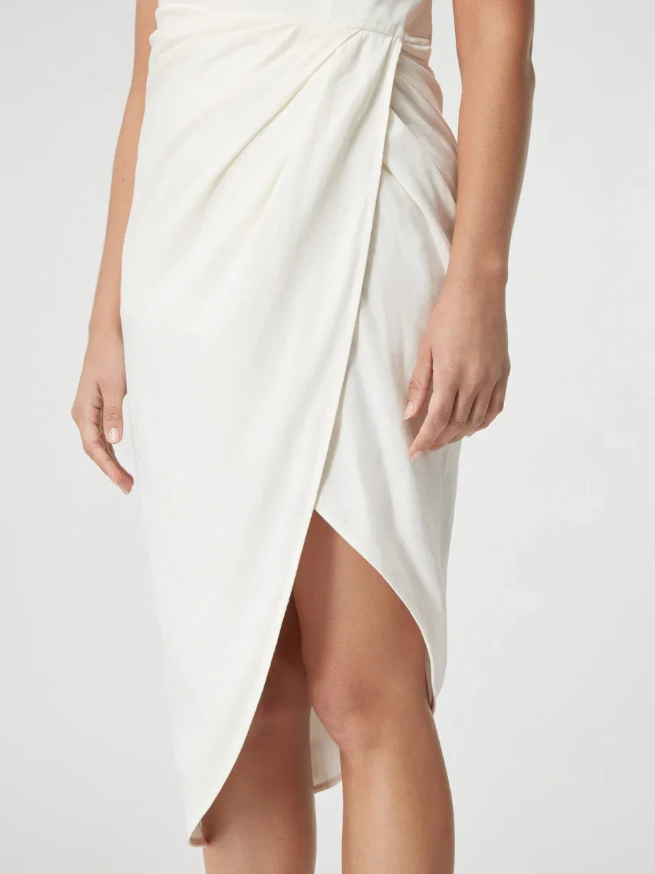 Gauge81 White Lica Midi Dress Gauge81 White Lica Midi Dress