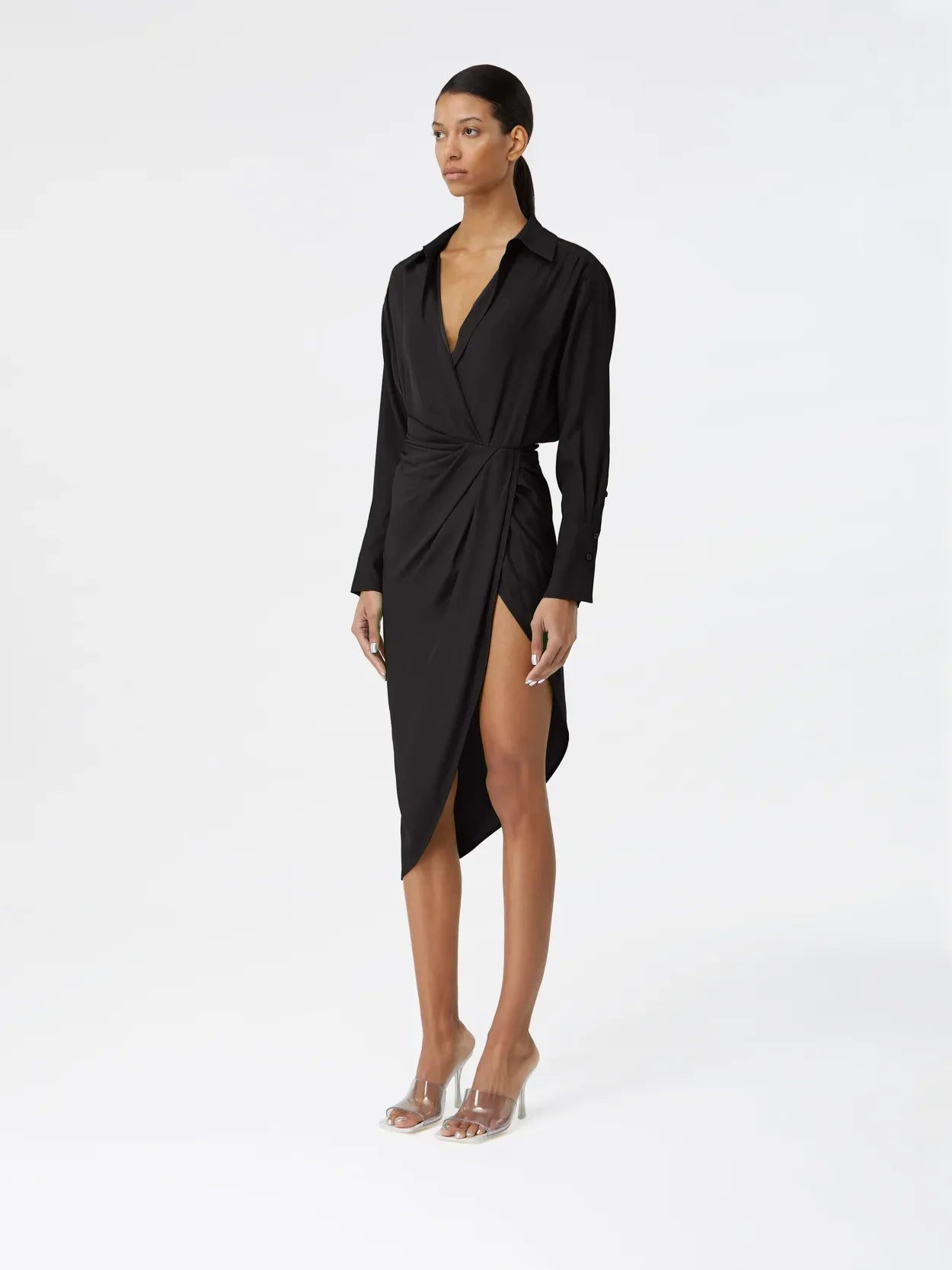 GAUGE81 Black Silk Dress GAUGE81 Black Silk Dress