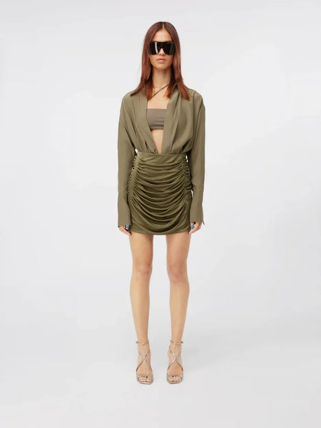 Sabinas Cumin – Silk Wrap Shirt | GAUGE81 – GAUGE81