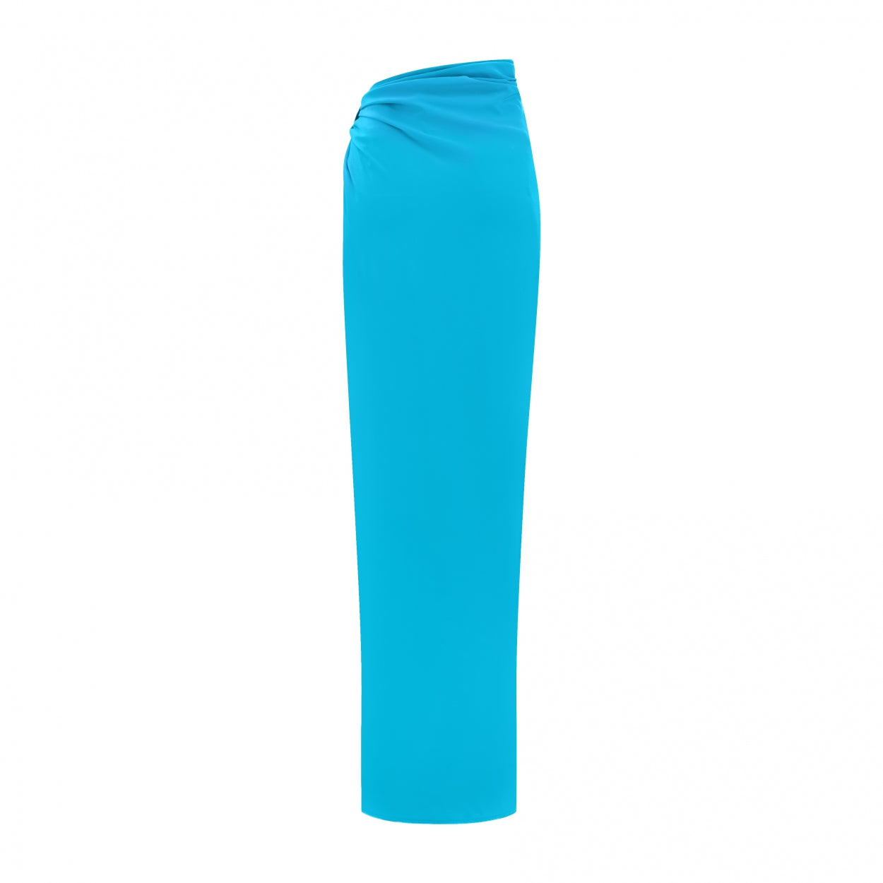 blue long maxi skirt